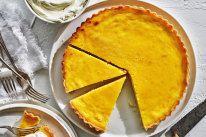 Adam Liaw’s lemon tart.