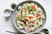 Egg and potato salad.