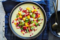 Indian fruit custard.