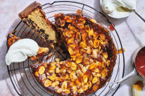 Helen Goh’s simnel-inspired Easter fruit cake.