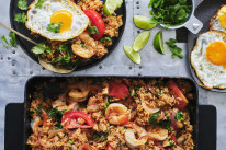 Tom yum fried rice.