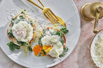 Florentine egg muffins.
