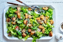 Winter green salad.