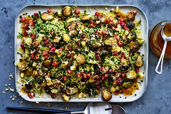 A hearty salad that works as a standalone meal or robust side.