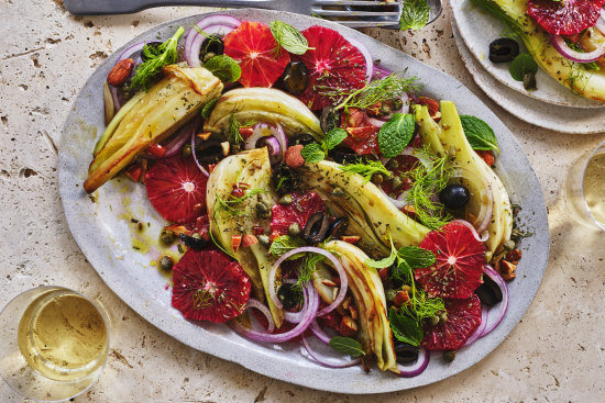 Sicilian citrus salad.