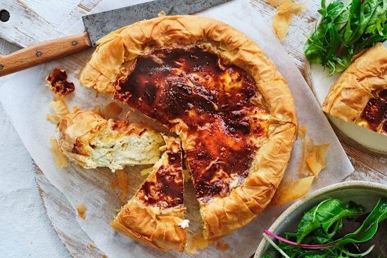 Serve with a greek salad on the side.