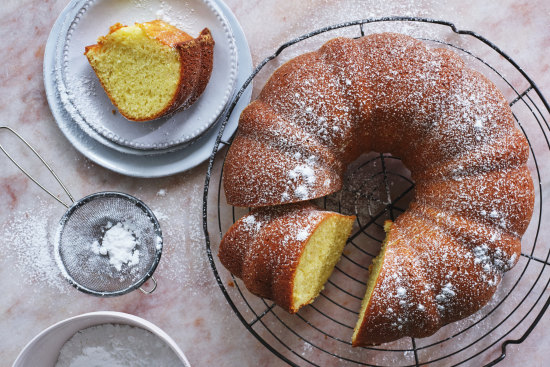 Julia Busuttil Nishimura’s lemon ciambella (Italian ring cake).