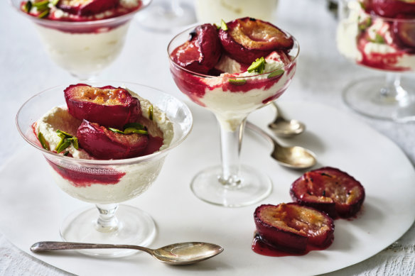 Helen Goh suggests serving this dessert in elegant coupe glasses (pictured).