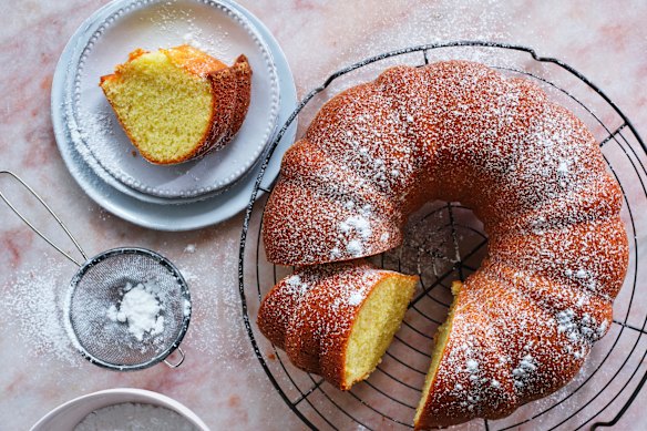Julia’s lemon ciambella (Italian ring cake).