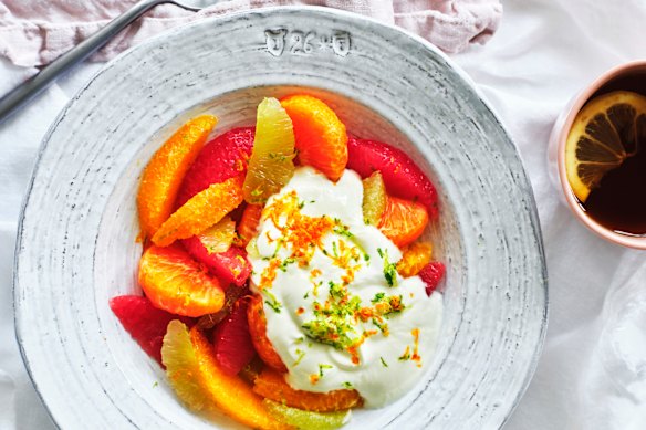 Winter citrus includes orange, mandarin and lime.