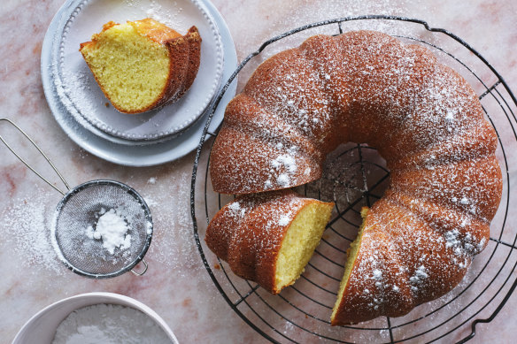 Julia Busuttil Nishimura’s lemon ciambella (Italian ring cake).