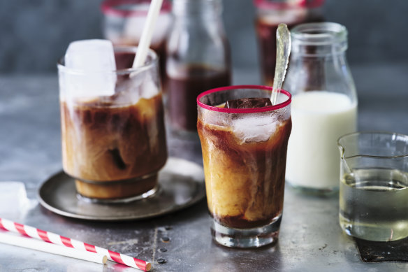 Overnight iced coffee.