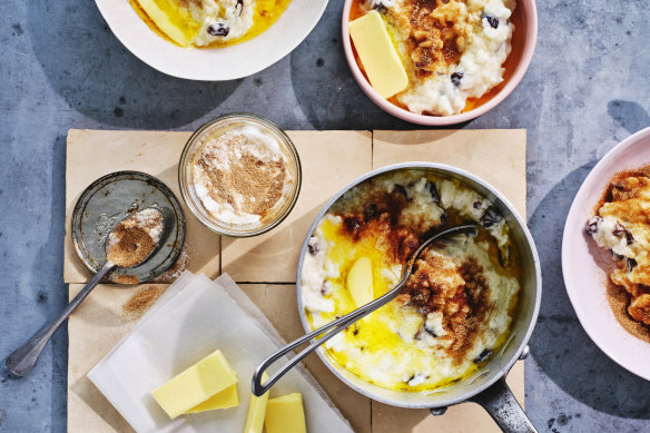 Icelandic rice pudding.