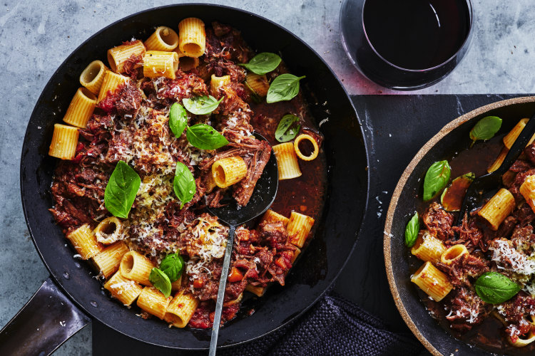 Julia Busuttil Nishimura’s beef short-rib ragu.