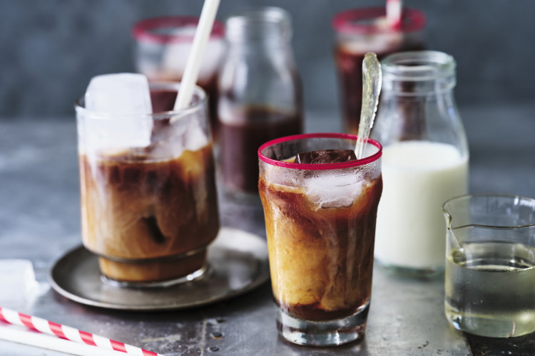 Overnight iced coffee.