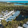 Discovery Parks in Byron Bay, a classic caravan park and campsite about 10 minutes out of town.
