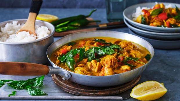 Adam Liaw’s adaptable chicken curry.