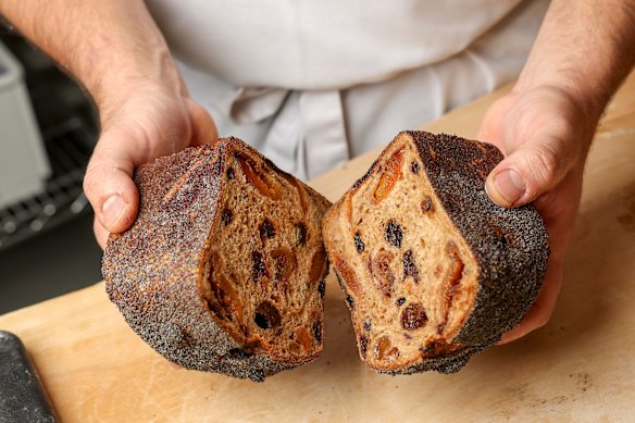Fruit loaf comes in a kid-friendly shape and a more adult version spiked with red wine.