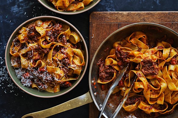 Keep this beefy ragu on standby in the freezer.