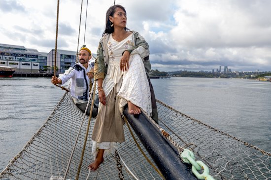 Grey Filastine and Nova Ruth aboard the Arka Kinari.