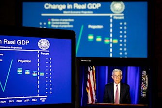 “We will take the necessary steps to ensure a return to price stability”, chair Jerome Powell said in a speech last night. 