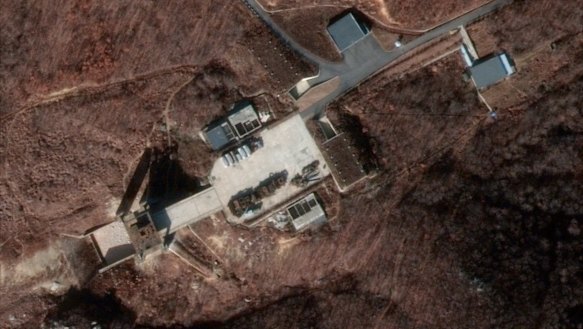 Satellite imagery showing new activity at a North Korean rocket launch site has raised doubt that Kim Jong-un will ever give up his nuclear weapons. 