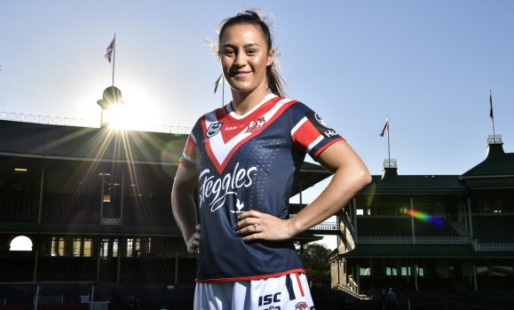 Corban McGregor is primed to finally make her debut for the Roosters in the NRLW Premiership.