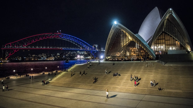 Vivid Sydney offers a spectacular range of ideas, music and lights. 
