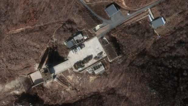 Satellite imagery showing new activity at a North Korean rocket launch site has raised doubt that Kim Jong-un will ever give up his nuclear weapons. 