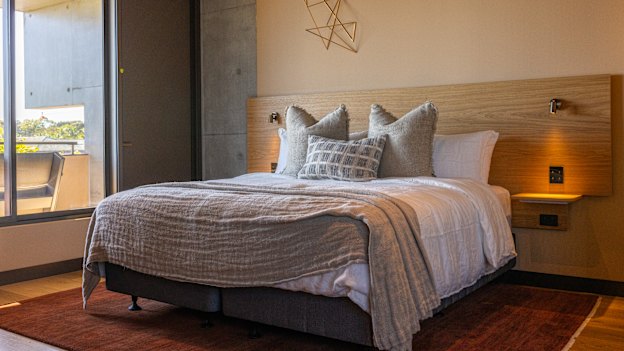 Centrally located Hotel Marvell, a five-minute walk to the beach.