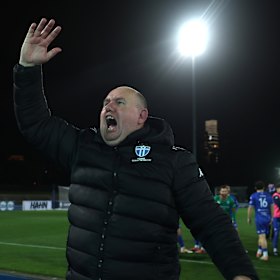 South Melbourne coach Sinisa Cohadzic.