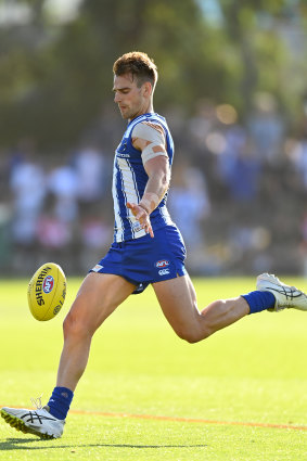 Dom Tyson was back in action for the Kangaroos.