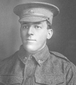Mal Seddon, in uniform, as he prepared to ship out to war.
