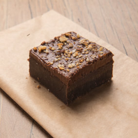 A gluten-free brownie from Spudbar.
