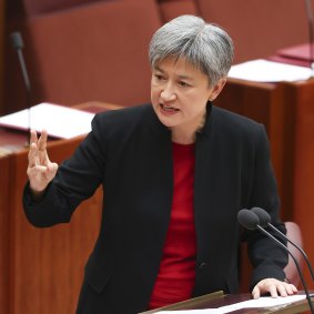 Labor foreign affairs spokeswoman Penny Wong.