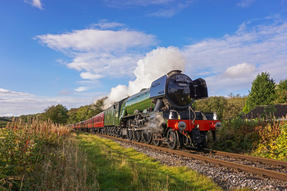 Puffing through history ... East Lancashire Railway.