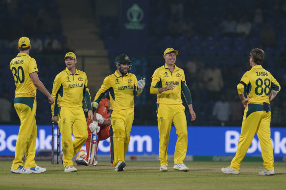 Australia have won three successive matches.