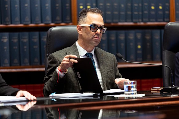 NSW Treasurer Daniel Mookhey referred allegations about the building commissioner to ICAC.