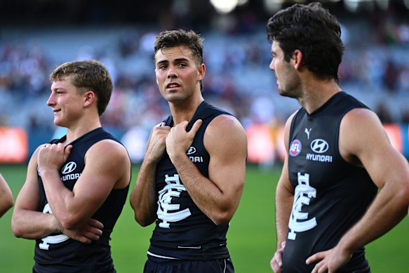 The Blues reflect after another fadeout.