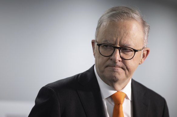 Missing out: Prime Minister Anthony Albanese.