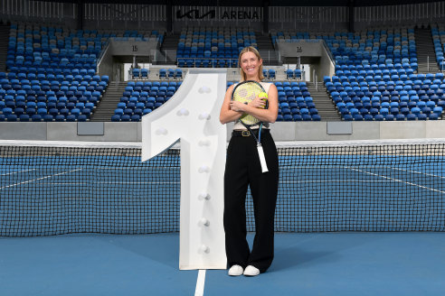 Storm Hunter is the No. 1 women’s doubles player in the world.