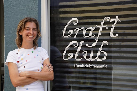 Craft Club founder Molly Wellington.
