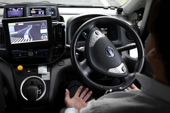 Researchers found women were quicker at retaking the wheel when a car was in driverless mode. 