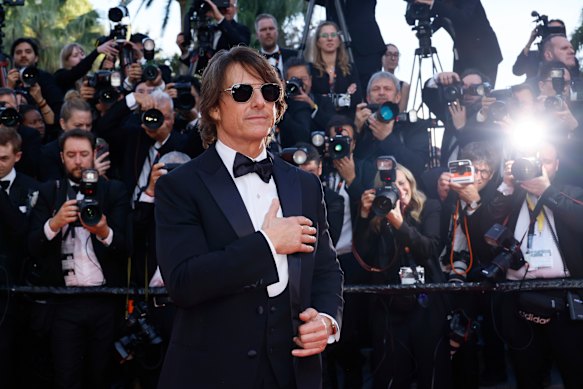 Tom Cruise says goodbye to the Mission: Impossible franchise at the Cannes Film Festival.