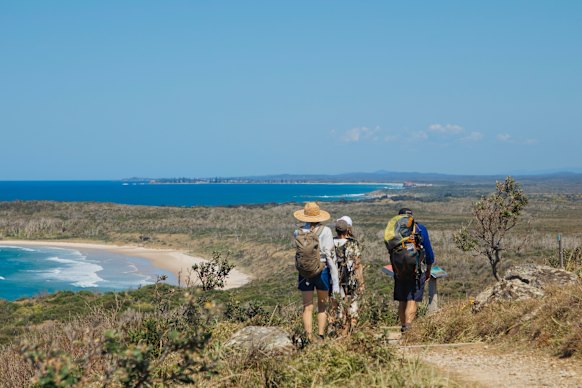 Caminhe por este caminho… Caminhada Costeira de Yuraygir.