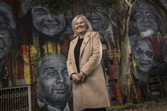 Aunty Esme Bamblett, chief executive of the Aborigines Advancement League.