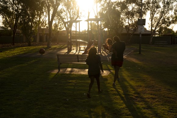 Daylesford Park in South Hedland is used by families but is also well known for illegal drug activity.