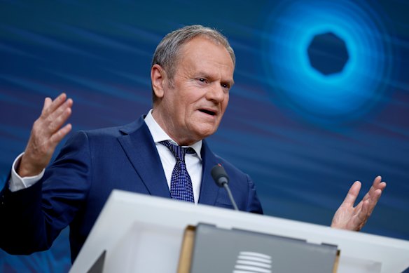 Polish Prime Minister Donald Tusk.