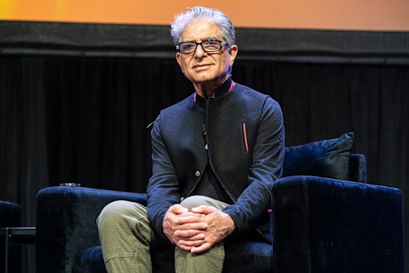 Deepak Chopra in 2023.