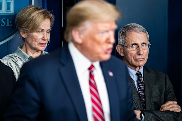 As Trump and Fauci’s hot-and-cold relationship deteriorated, extremists sent Fauci death threats. 